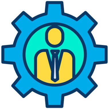 iş konsepti vektör illüstrasyonu basit sanat 