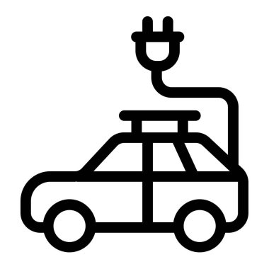 - Araba. Web simgesi basit illüstrasyon