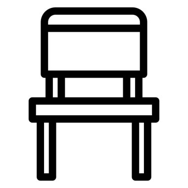 Beyaz üzerinde izole edilmiş minimalist vektör simgesi