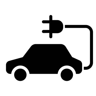 araba simgesi vektör illüstrasyonu