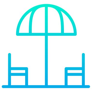 Beyaz üzerinde izole edilmiş minimalist vektör simgesi