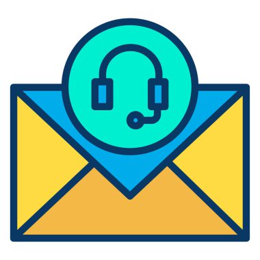 posta simgesi, vektör illüstrasyonu