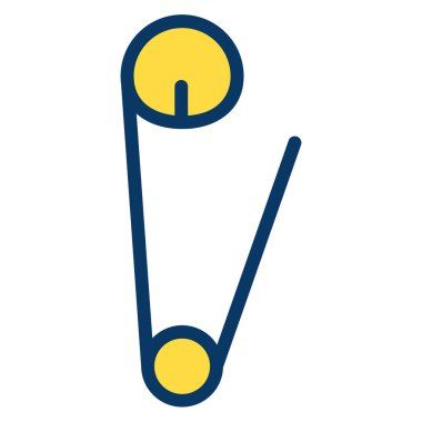 Havlu. Web simgesi basit tasarım