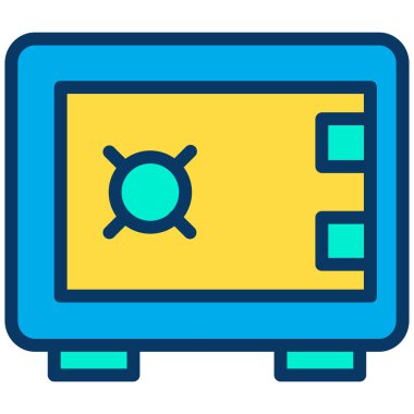 Beyaz arkaplanda basit vektör simgesi