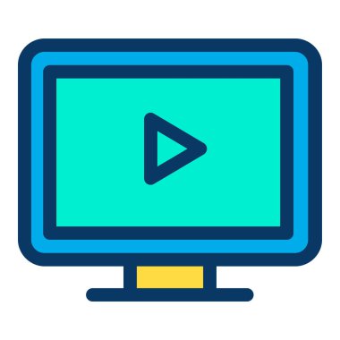 bilgisayar simgesi, vektör illüstrasyonu