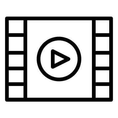 basit video kutsal kişilerin resmi, vektör çizim