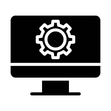 bilgisayar simgesi, vektör illüstrasyonu