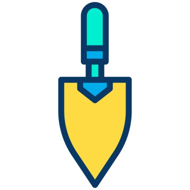 Bir mala simgesinin vektör illüstrasyonu 