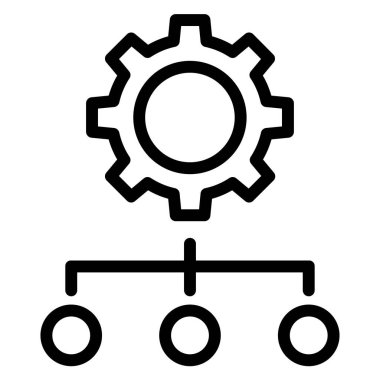 Ayarlama. Web simgesi basit illüstrasyon