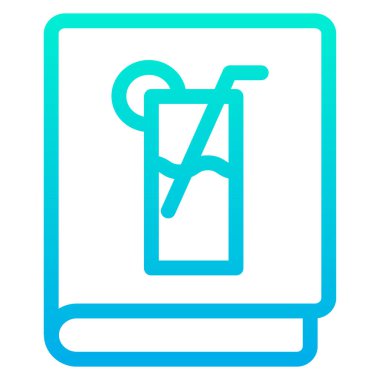 Kitap. Web simgesi basit tasarım