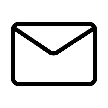 posta simgesi, vektör illüstrasyonu