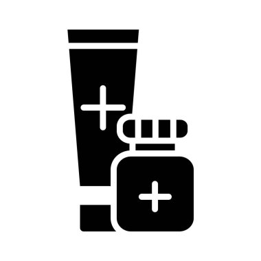 İlaç satırı vektör resimlemesi