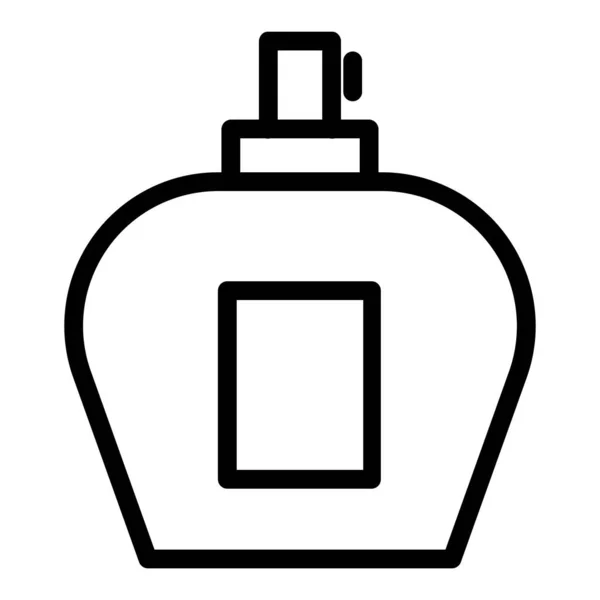 Botella Aromática Del Perfume Ilustración Del Icono Del Vector — Vector de stock