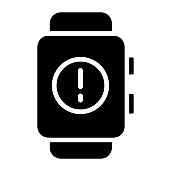 Simple Smartwatch Icono Vector Ilustración — Vector de stock