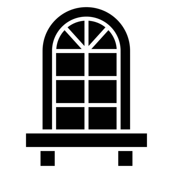 Ventana Icono Web Ilustración Simple — Archivo Imágenes Vectoriales