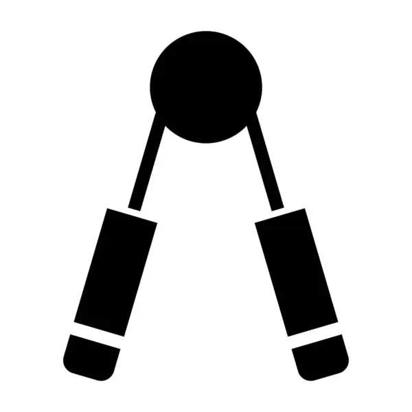 Дизайн Іконок Розширювача Спортзалу Векторна Ілюстрація Особистої Комерційної Теми — стоковий вектор