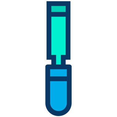 Bıçak. Web simgesi basit illüstrasyon