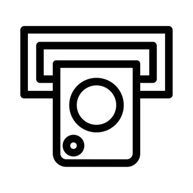 para ve para, beyaz arkaplanda basit vektör simgesi