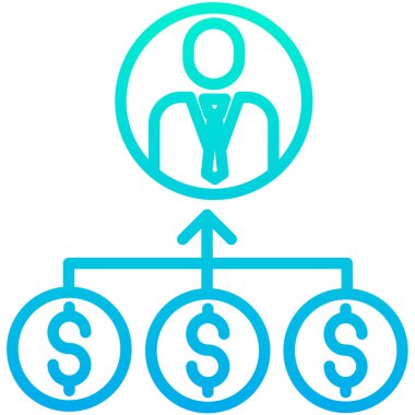 iş konsepti vektör illüstrasyonu basit sanat 