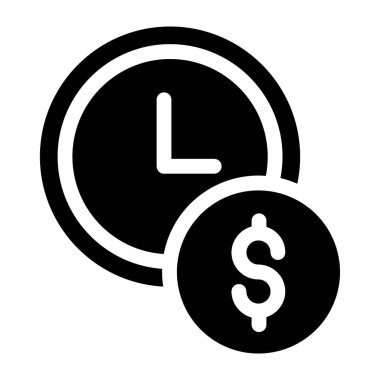 zaman yönetimi vektör simgesi