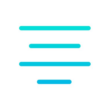 Metin basit simge, vektör illüstrasyonuName