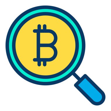 Arama simgesi vektör illüstrasyonu