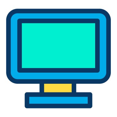 bilgisayar simgesi, vektör illüstrasyonu