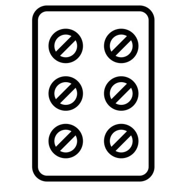 haplar beyaza izole edilmiş minimalist vektör simgesi