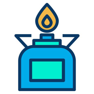 Soba ağ simgesi vektör illüstrasyonu 