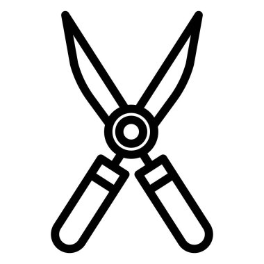 Kerpeten simgesinin vektör illüstrasyonu