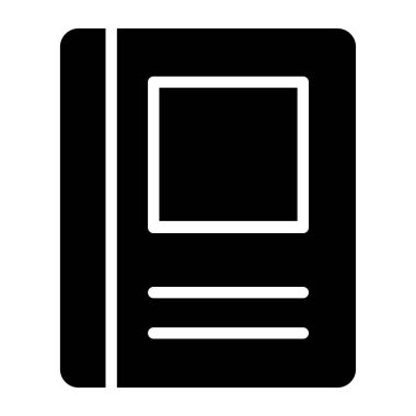 Notlar. Web simgesi basit illüstrasyon