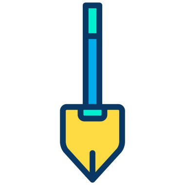 Beyaz arkaplanda basit vektör simgesi