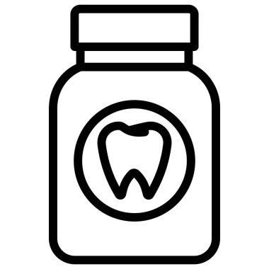 İlaç satırı vektör resimlemesi