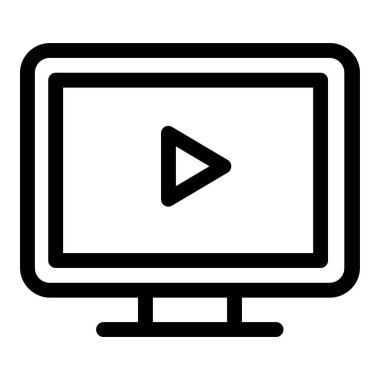 bilgisayar simgesi, vektör illüstrasyonu