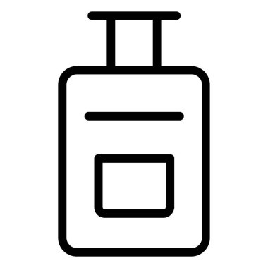 Bagaj vektörü basit illüstrasyon