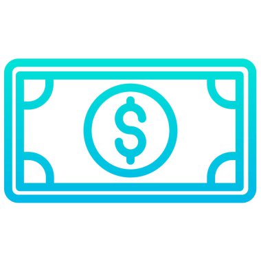 Para için. Web simgesi basit tasarım