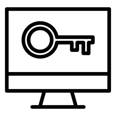 bilgisayar simgesi, vektör illüstrasyonu