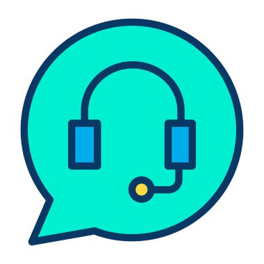 ileti ikonu vektör illüstrasyonu