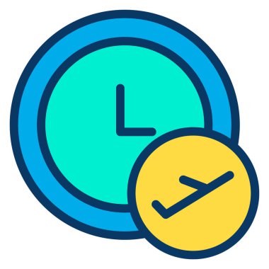 Basit uçuş simgesi, vektör illüstrasyonu