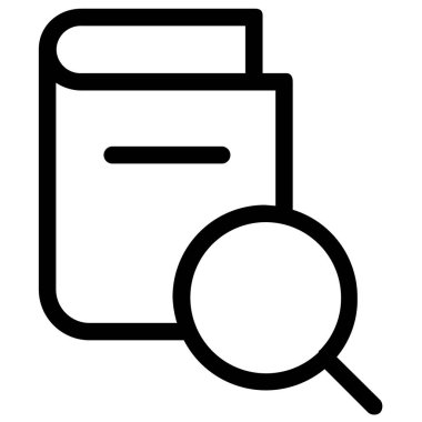 Ara. Web simgesi basit illüstrasyon