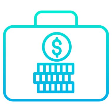 Para çantası. Basit tasarım