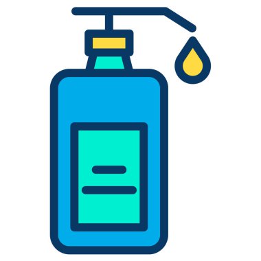 Sprey şişe. Basit tasarım