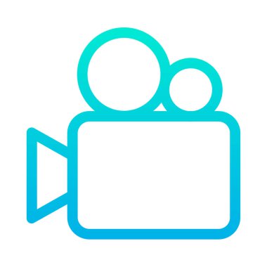 basit video kutsal kişilerin resmi, vektör çizim