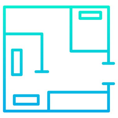 Dosya planı belgesi, vektör illüstrasyonu