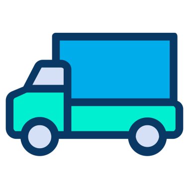 dağıtım kavramı basit sanat vektörü illüstrasyonu 