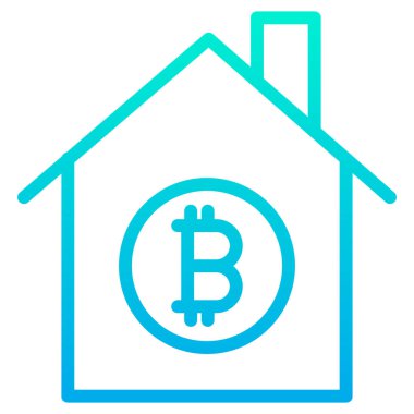 Beyaz arkaplanda ev veya evin basit vektör simgesi