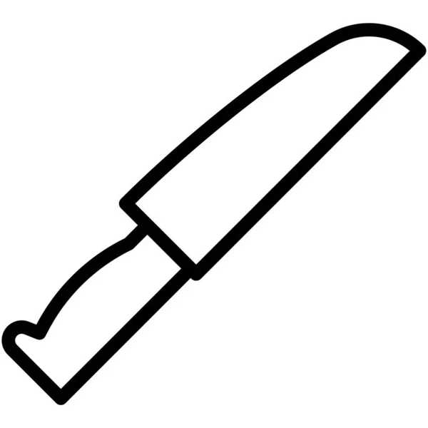 Простий Значок Ножа Векторні Ілюстрації — стоковий вектор