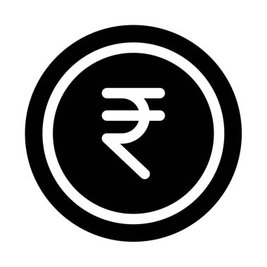 Rupiler, Hint para biriminin vektör çizimi, Hint rupisi. 