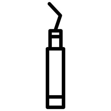 Tırnak cilası. Basit resimleme