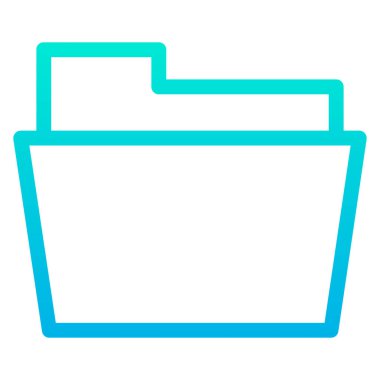 Dosya. Web simgesi basit illüstrasyon 